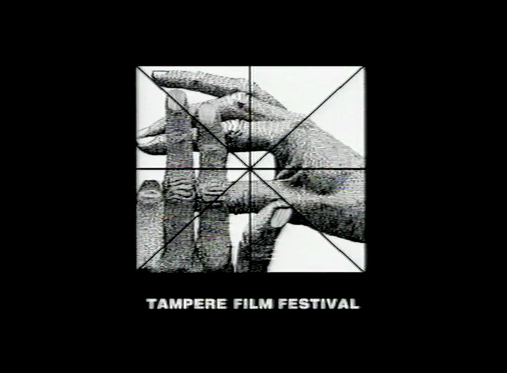 Final frame with the hand illustration and TAMPERE FILM FESTIVAL steady on black
