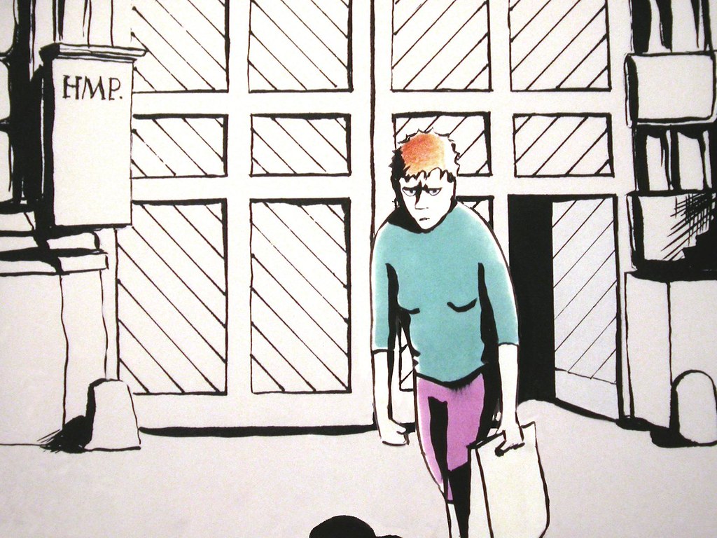 Still from Some Protection, HMP gates